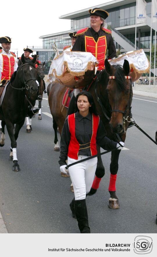 Festumzug zur 800-Jahr-Feier in Dresden