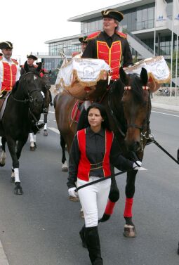 Bild: Festumzug zur 800-Jahr-Feier in Dresden