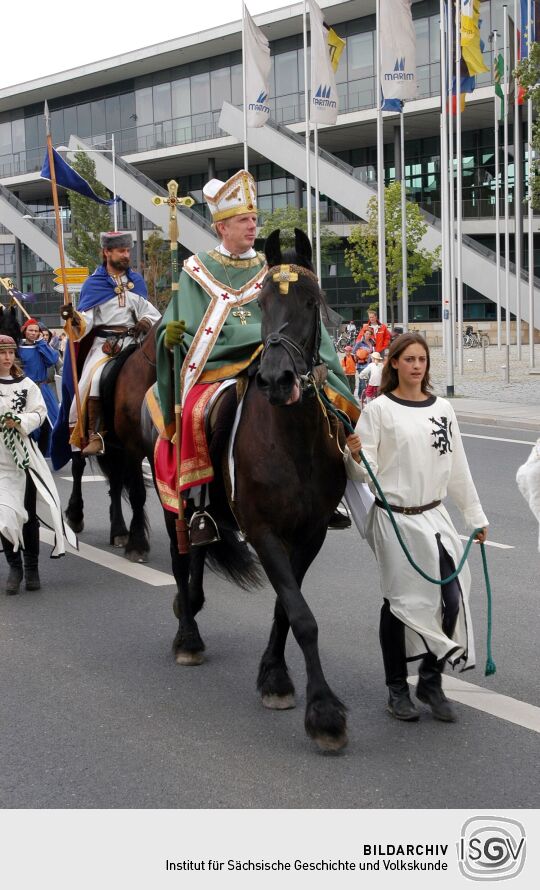 Festumzug zur 800-Jahr-Feier in Dresden