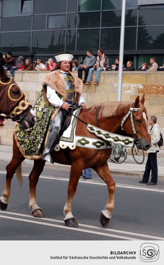 Festumzug zur 800-Jahr-Feier in Dresden