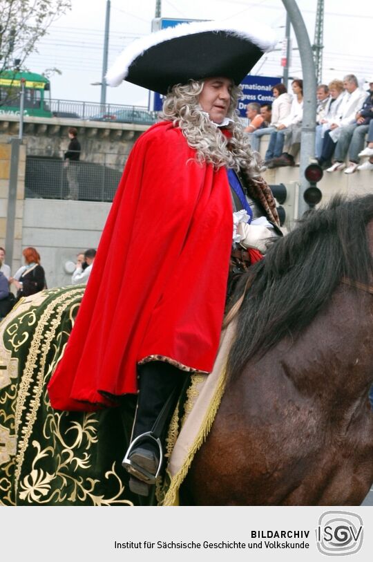 Festumzug zur 800-Jahr-Feier in Dresden