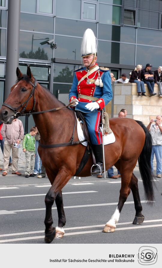Festumzug zur 800-Jahr-Feier in Dresden