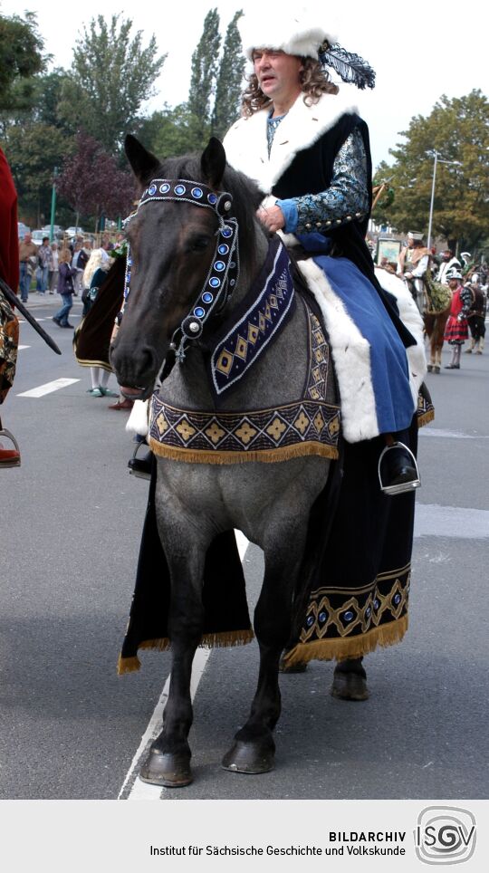 Festumzug zur 800-Jahr-Feier in Dresden