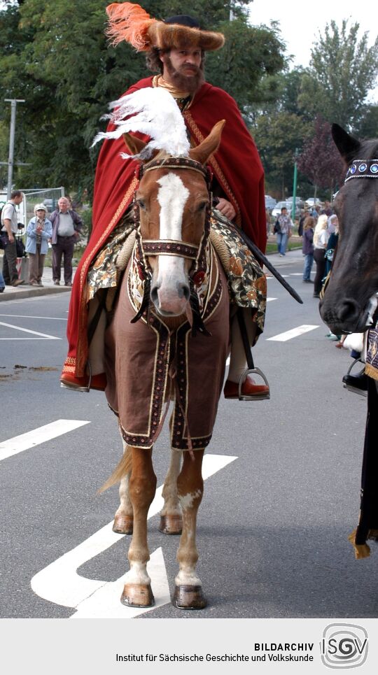 Festumzug zur 800-Jahr-Feier in Dresden