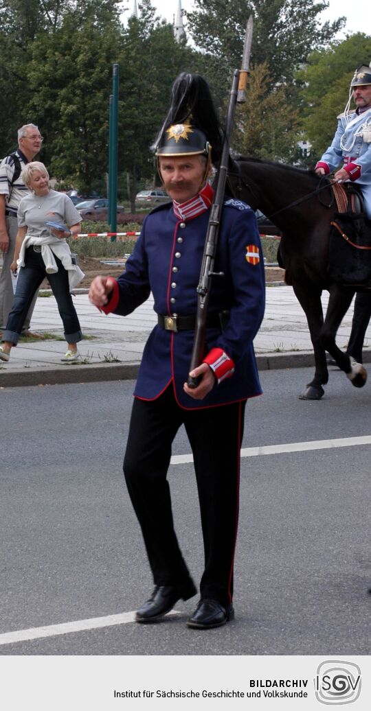 Festumzug zur 800-Jahr-Feier in Dresden
