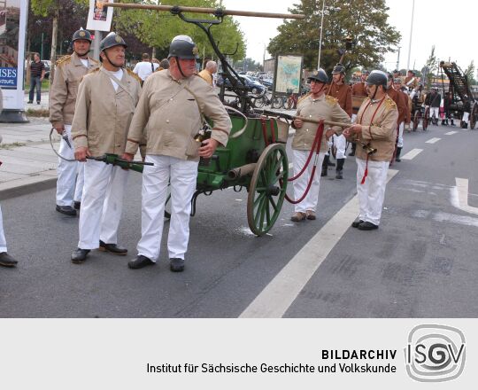 Festumzug zur 800-Jahr-Feier in Dresden