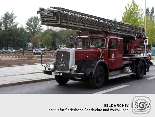 Festumzug zur 800-Jahr-Feier in Dresden