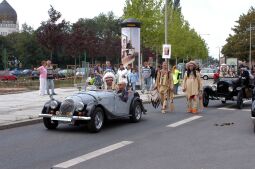 Bild: Festumzug zur 800-Jahr-Feier in Dresden