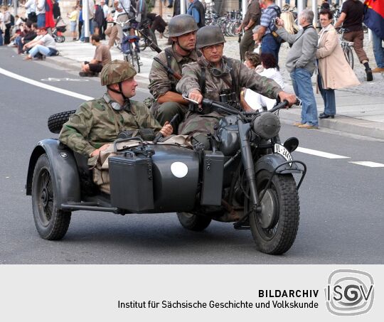 Festumzug zur 800-Jahr-Feier in Dresden