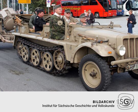 Festumzug zur 800-Jahr-Feier in Dresden
