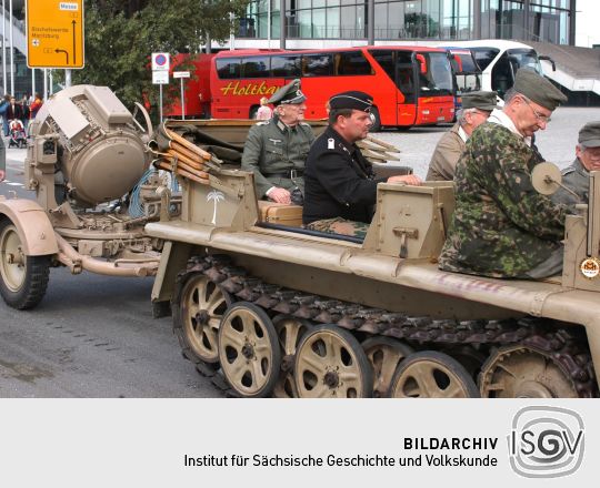 Festumzug zur 800-Jahr-Feier in Dresden