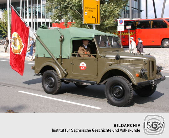 Festumzug zur 800-Jahr-Feier in Dresden
