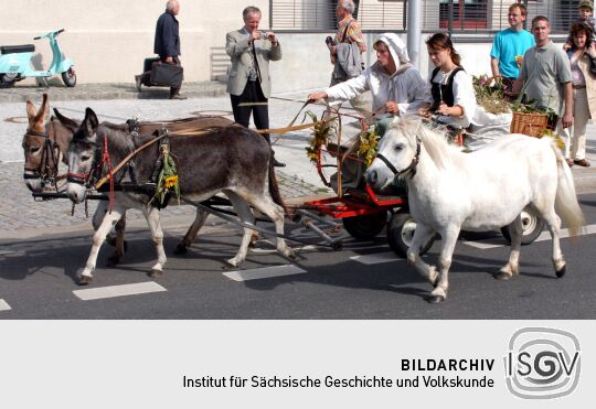Festumzug zur 800-Jahr-Feier in Dresden