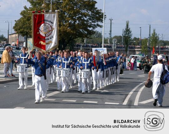 Festumzug zur 800-Jahr-Feier in Dresden