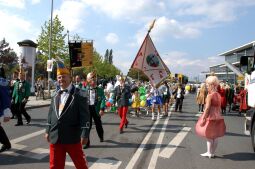 Bild: Festumzug zur 800-Jahr-Feier in Dresden