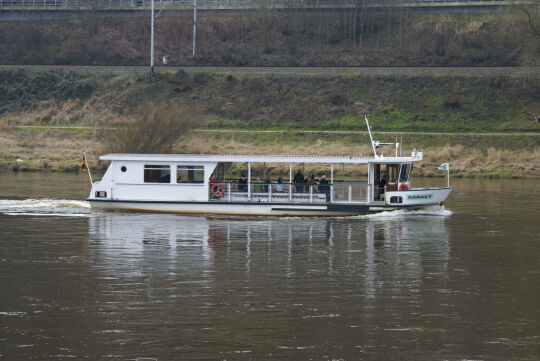 Landschaftsansicht der Elbe