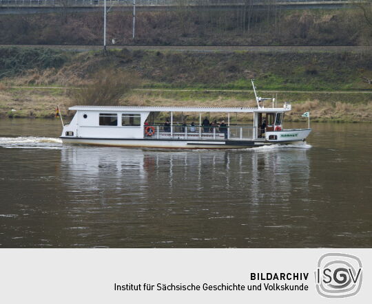 Landschaftsansicht der Elbe