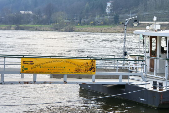 Landschaftsansicht der Elbe