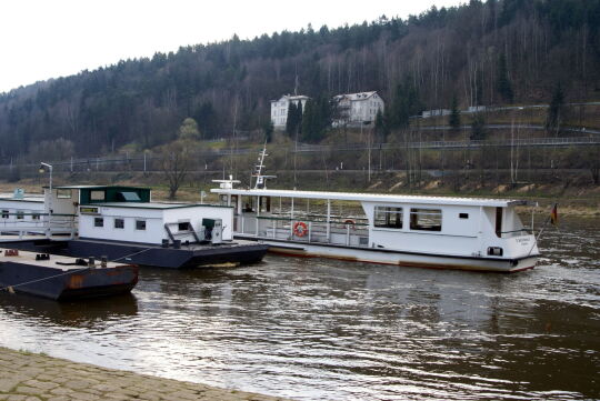 Landschaftsansicht der Elbe