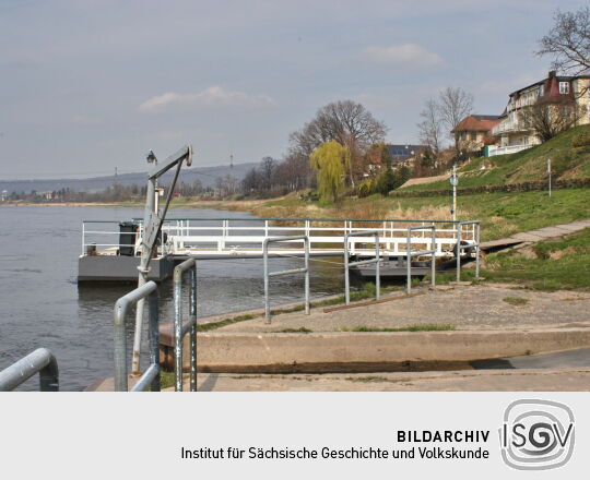 Landschaftsansicht der Elbe