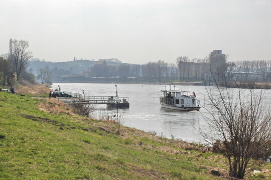 Landschaftsansicht der Elbe