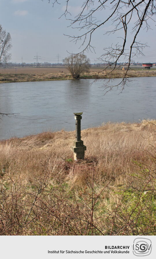 Landschaftsansicht der Elbe