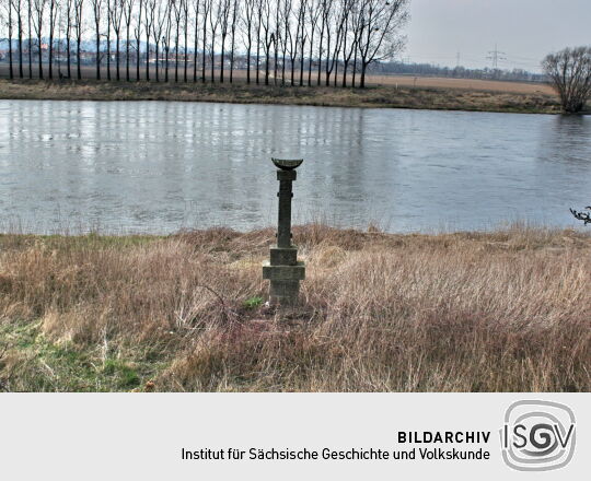 Landschaftsansicht der Elbe