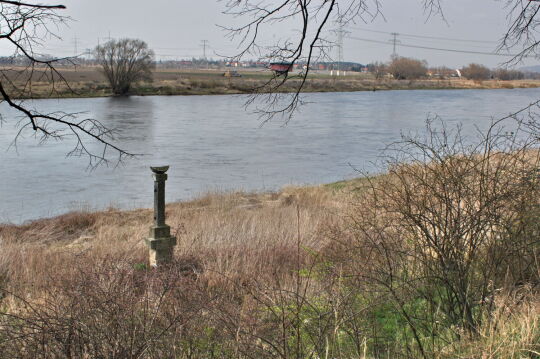 Landschaftsansicht der Elbe