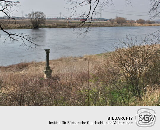 Landschaftsansicht der Elbe