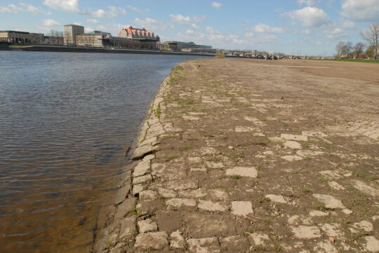 Landschaftsansicht der Elbe