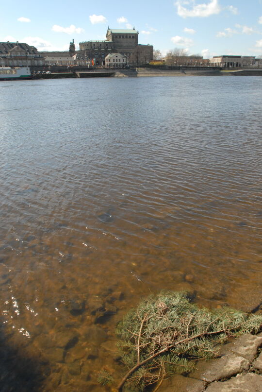 Landschaftsansicht der Elbe