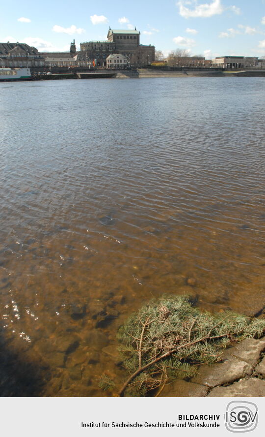 Landschaftsansicht der Elbe