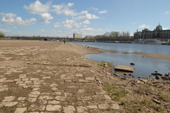 Landschaftsansicht der Elbe