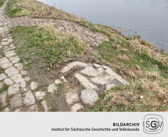 Landschaftsansicht der Elbe