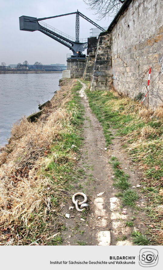 Landschaftsansicht der Elbe