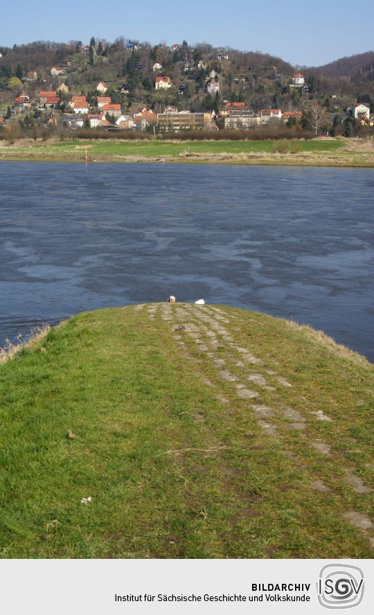 Landschaftsansicht der Elbe