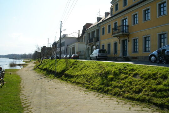 Landschaftsansicht der Elbe