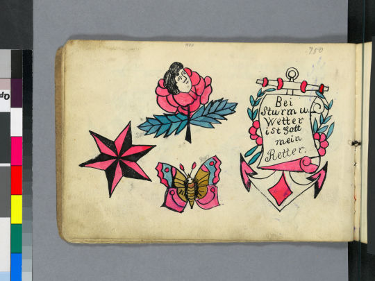 Tätowier-Vorlagenbuch No. 3