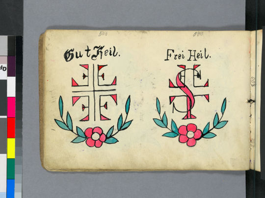 Tätowier-Vorlagenbuch No. 3