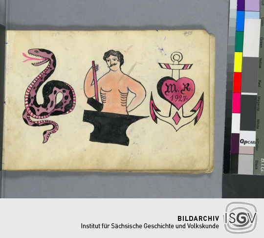 Tätowier-Vorlagenbuch No. 3