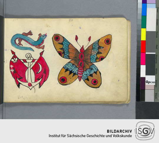 Tätowier-Vorlagenbuch No. 3