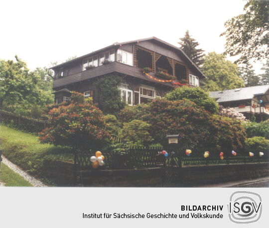 Villenkolonie Ostrau in Bad Schandau