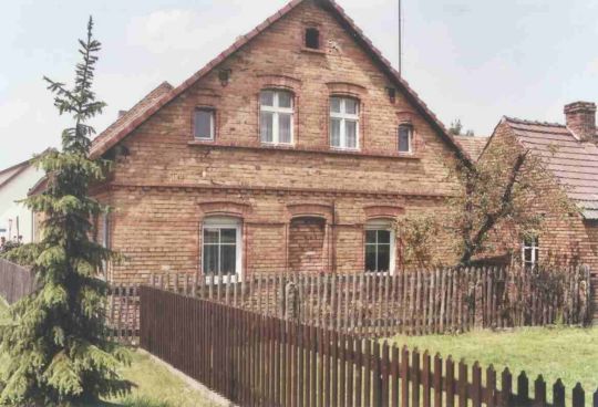 Wohnhaus aus Backstein in Trebendorf/Mühlrose