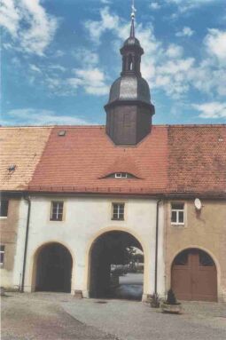 Bild: Torhaus des ehemaligen Rittergutes Königsbrück