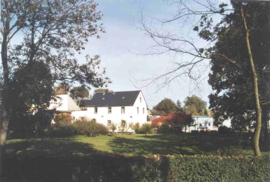 Blick vom Park zum Rittergut Reuth