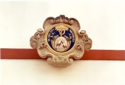 Bild: Wappen am Nebengebäude des Kloster Marienstern in Panschwitz