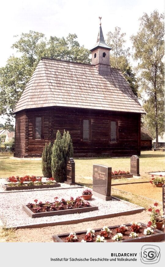 Schrotholzkirche in Sprey