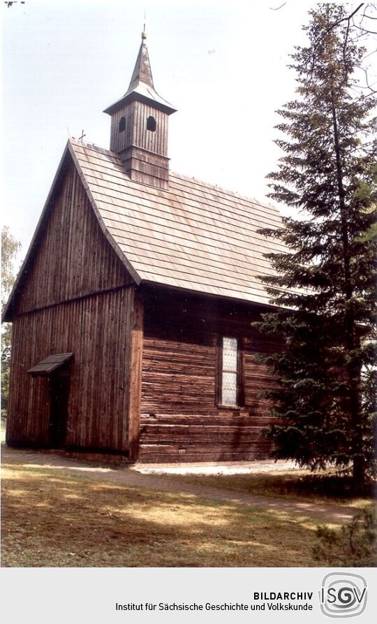 Schrotholzkirche in Sprey