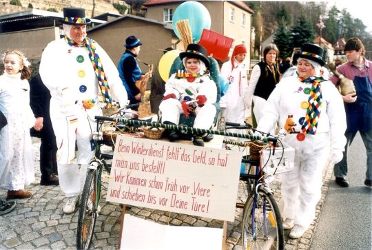 Schifferfastnacht in Postelwitz, Festumzug