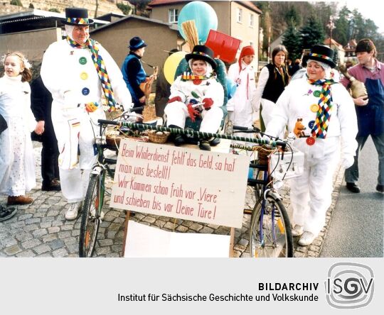 Schifferfastnacht in Postelwitz, Festumzug